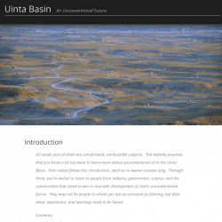 Uinta Basin -- An Unconventional Future